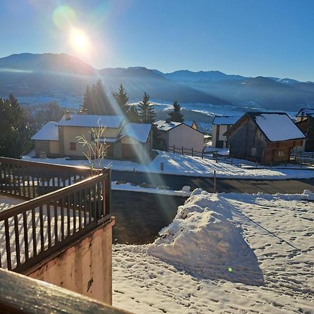 Studio Cabine 4 Couchages, Vue Face Aux Montagnes Font-Romeu-Odeillo-Via Εξωτερικό φωτογραφία